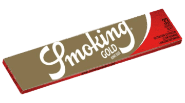 ROLLLING PAPER SMOKING GOLD KING SIZE 1 UNIT BOOKLET 33 SHEETS