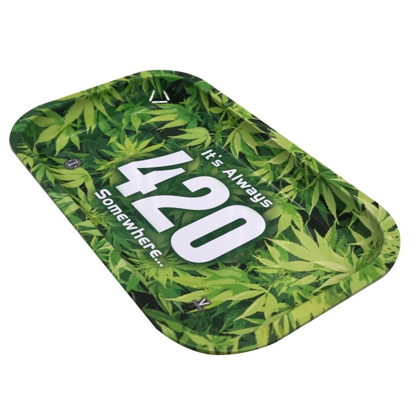 METALLIC ROLLING TRAY 27 x 16 cm 420