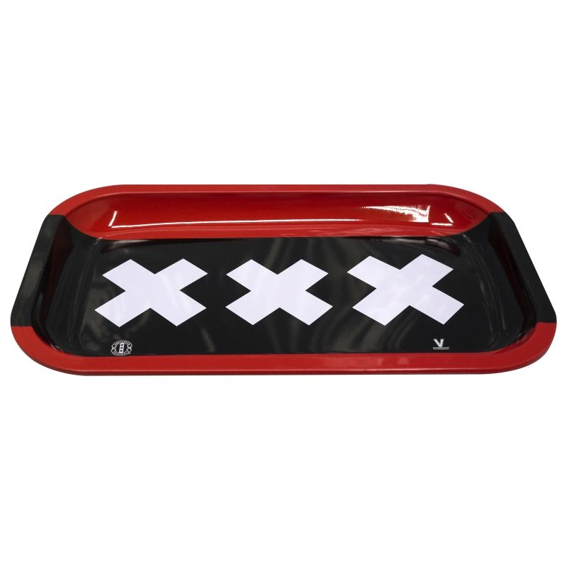 METALLIC ROLLING TRAY 27 x 16 cm XXX