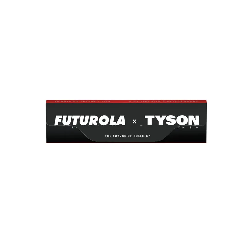 FUTUROLA X TYSON 2.0 ROLLING PAPER BOOKLET KING SIZE + TIPS