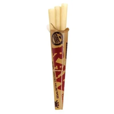 Single pack with 3 pre-rolled cones RAW CLASSIC