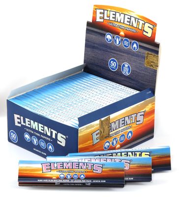 Rolling Paper ELEMENTS KING SIZE 50 Units