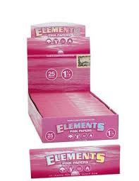 ELEMENTS PINK 1 1/4 DISPLAY 25 UNITS