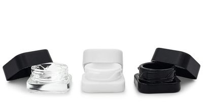 BOTE DE MUESTRA CRISTAL CUADRADO 5 ML