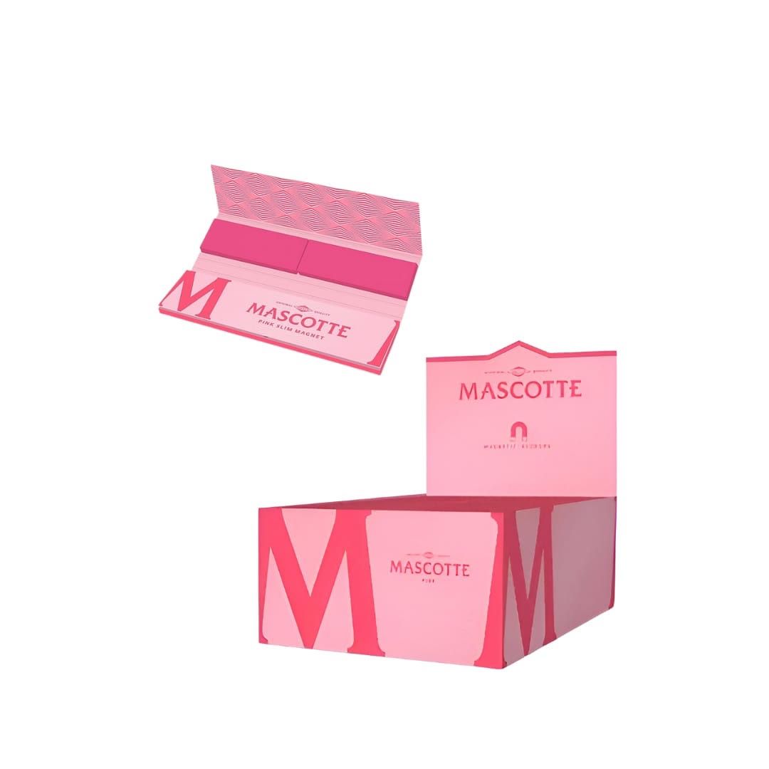 Rolling Paper Mascotte Pink + Tips