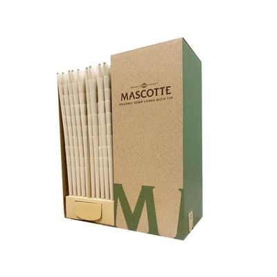 Conos Pre-enrollados  Hemp MASCOTTE. Caja de 1000 unidades
