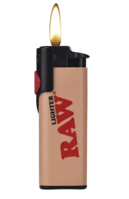 Raw Phoenix Beige Lighter, with Windproof and Poker integrated