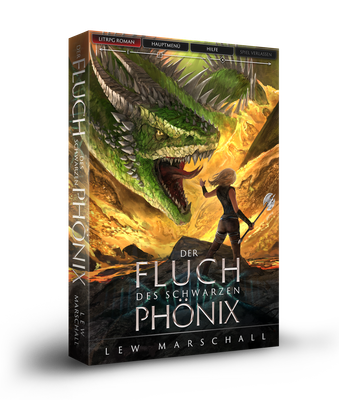 Der Fluch des schwarzen Phönix – Band 1 – Ein Fantasy LitRPG Roman (Hardcover)