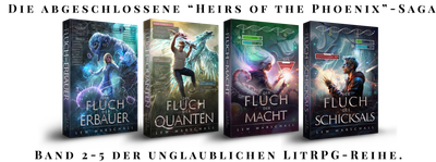 Heirs of the Phoenix Bundle – Band 2 - 5 – Vier LitRPG Romane (Hardcover) Heirs of the Phoenix Bundle – Band 2 - 5 – Vier LitRPG Romane (Hardcover)
