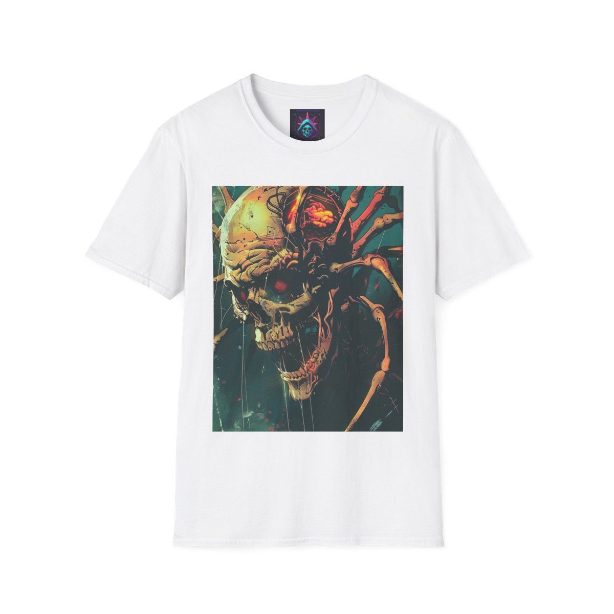 Zombie Skeleton unisex softstyle T-shirt by Bones Threads