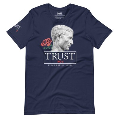 BLAAK SHEEYP LABEL TRUST NO 1 (MERINO) T SHIRT COLLECTION (NAVY)