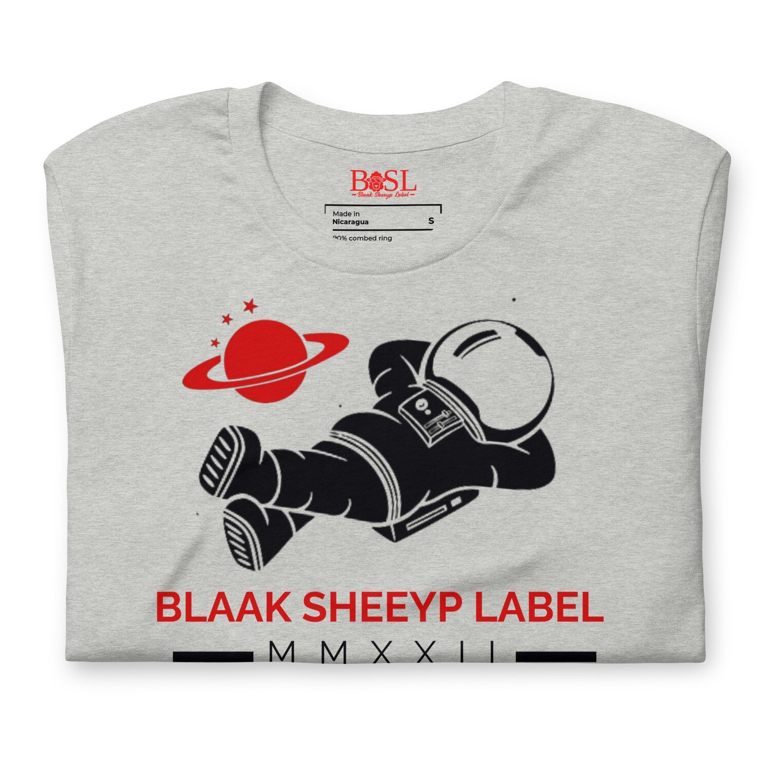 BLAAK SHEEYP LABEL (VENDEEN) T SHIRT COLLECTION (GREY)