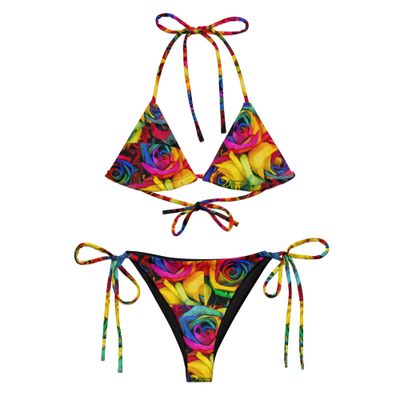 BLAAK SHEEYP LABEL WOMEN&#39;S STRING BIKINI (EWE COLLECTION)