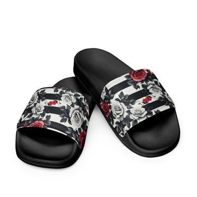 WOMEN&#39;S BLAAK SHEEYP LABEL  (CORRIEDALE) SLIDES (BLACK)