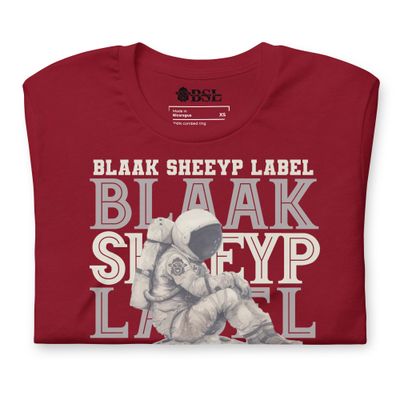 BLAAK SHEEYP LABEL (TARGHEE) T SHIRT COLLECTION (CARDINAL)