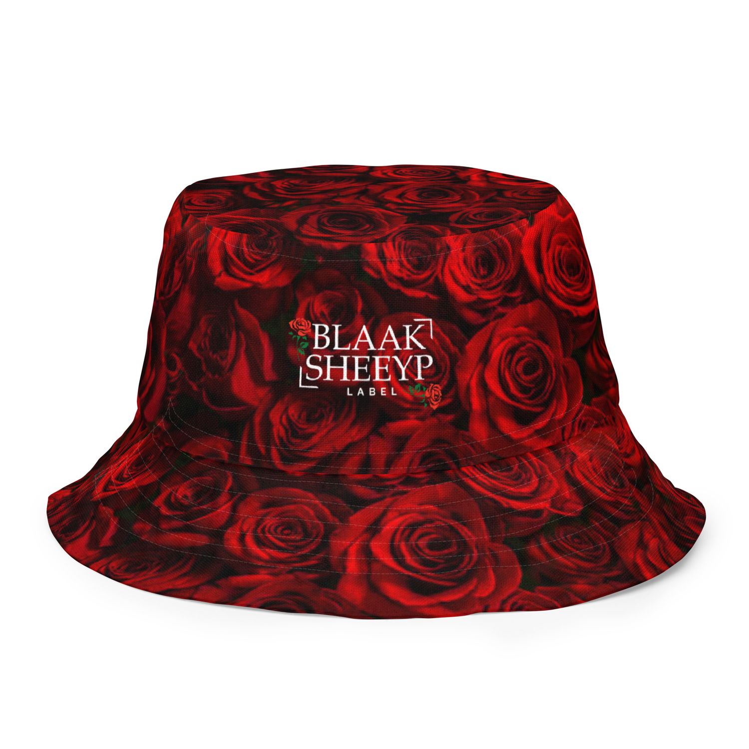 BLAAK SHEEYP LABEL BUCKET HAT (AWASSI) COLLECTION (REVERSIBLE) EMBROIDERY
