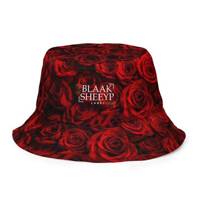 BLAAK SHEEYP LABEL BUCKET HAT (AWASSI) COLLECTION (REVERSIBLE) EMBROIDERY