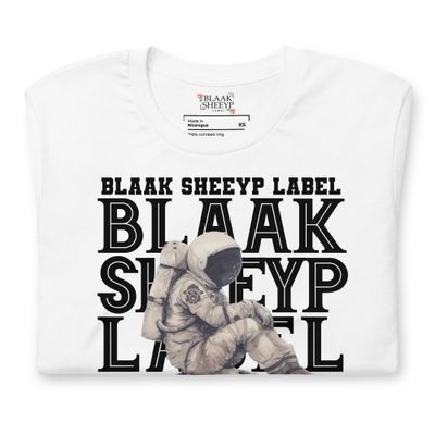 BLAAK SHEEYP LABEL (TARGHEE) T SHIRT COLLECTION (WHITE)