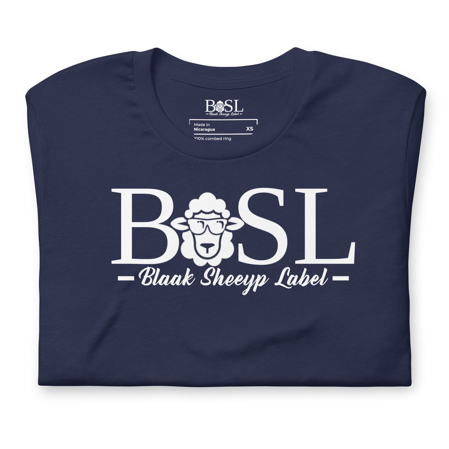 BLAAK SHEEYP LABEL (MARCO POLO) T SHIRT COLLECTION (NAVY)
