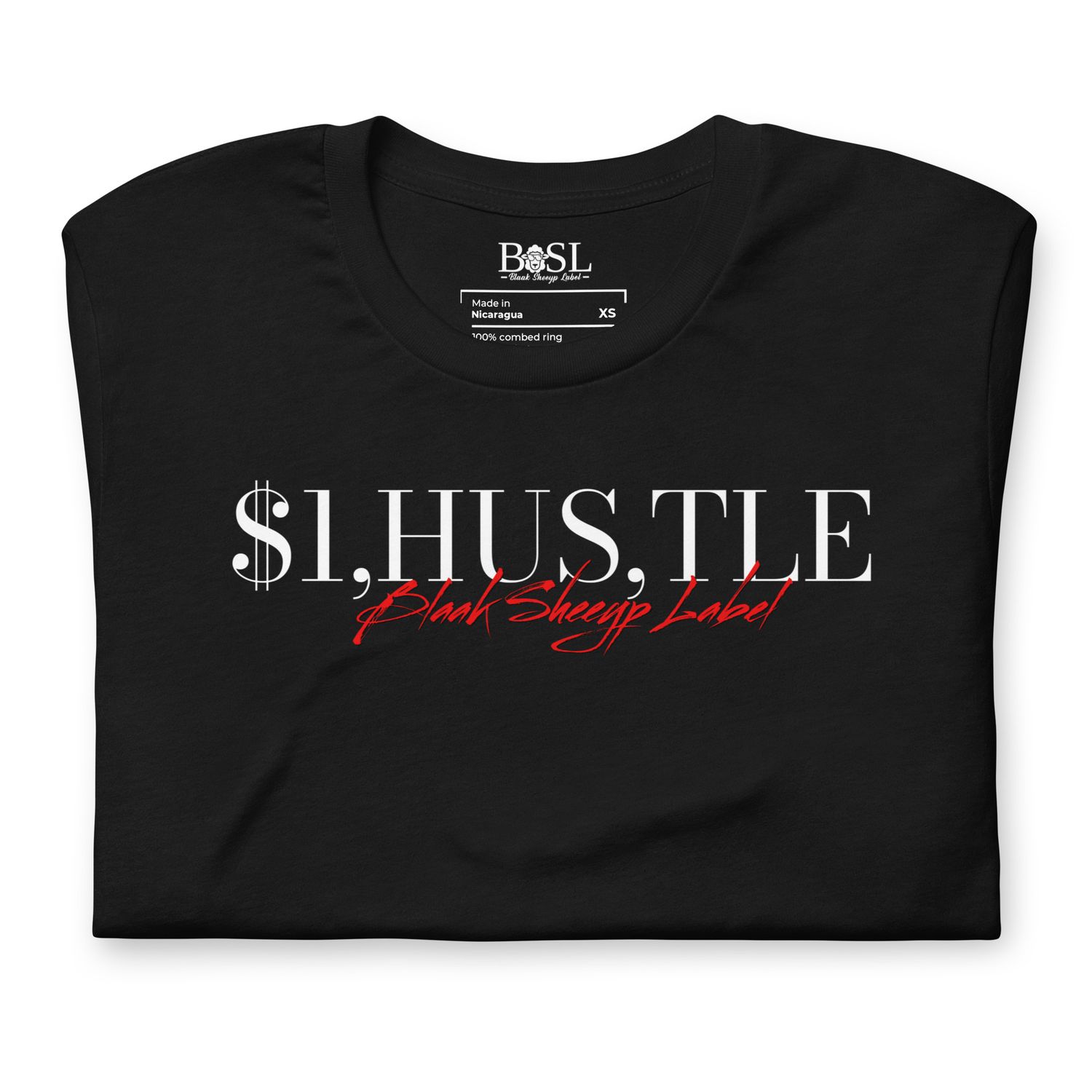 BLAAK SHEEYP LABEL ($I,HUS,TLE) COLLECTION (BLACK)