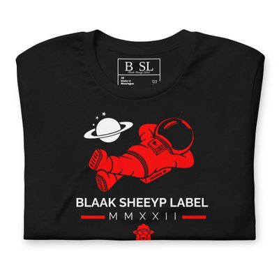BLAAK SHEEYP LABEL (VENDEEN) T SHIRT COLLECTION (BLACK)