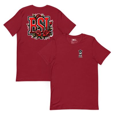 BLAAK SHEEYP LABEL (QUESSANT) T SHIRT COLLECTION (CARDINAL)