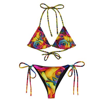 BLAAK SHEEYP LABEL WOMEN&#39;S STRING BIKINI (EWE) COLLECTION