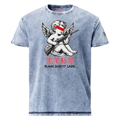 BLAAK SHEEYP LABEL (GUARDIAN SHEEYP) DENIM T SHIRT COLLECTION (BLUE)