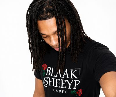 AWASSI Premium T-Shirt | BLAAK SHEEYP LABEL (BLACK)