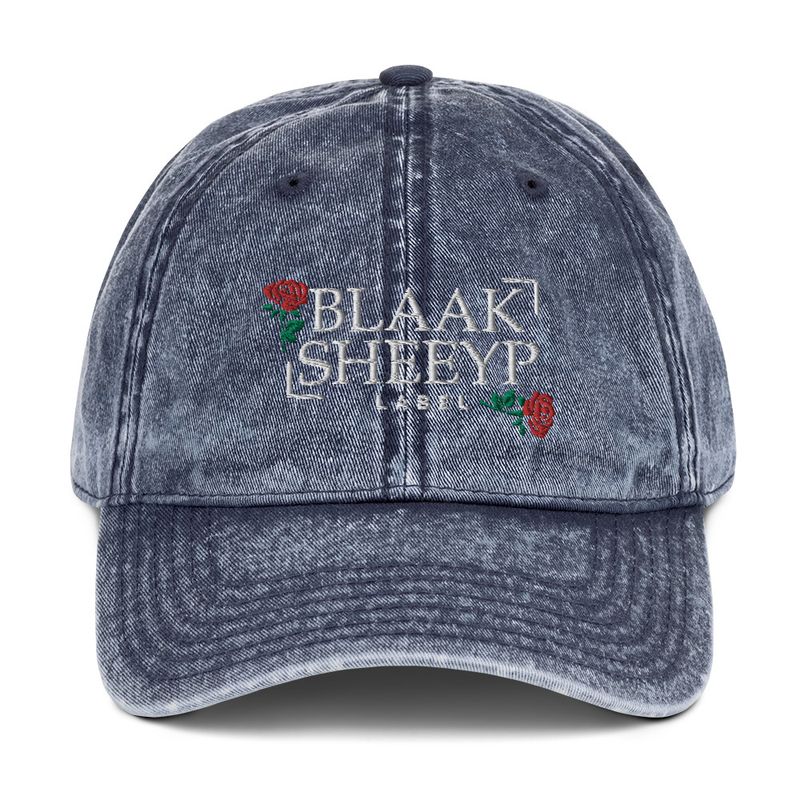 AWASSI Vintage Cap | BLAAK SHEEYP LABEL  (EMBROIDERY)