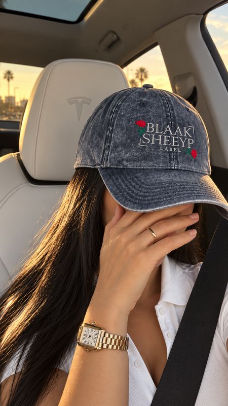 AWASSI Vintage Cap | BLAAK SHEEYP LABEL  (EMBROIDERY)