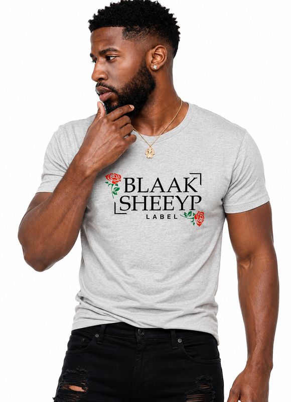 AWASSI Premium T-Shirt | BLAAK SHEEYP LABEL (GREY)