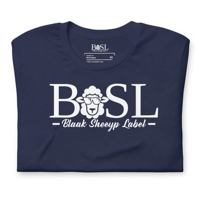 Marco Polo Premium T-Shirt | BLAAK SHEEYP LABEL  (NAVY)
