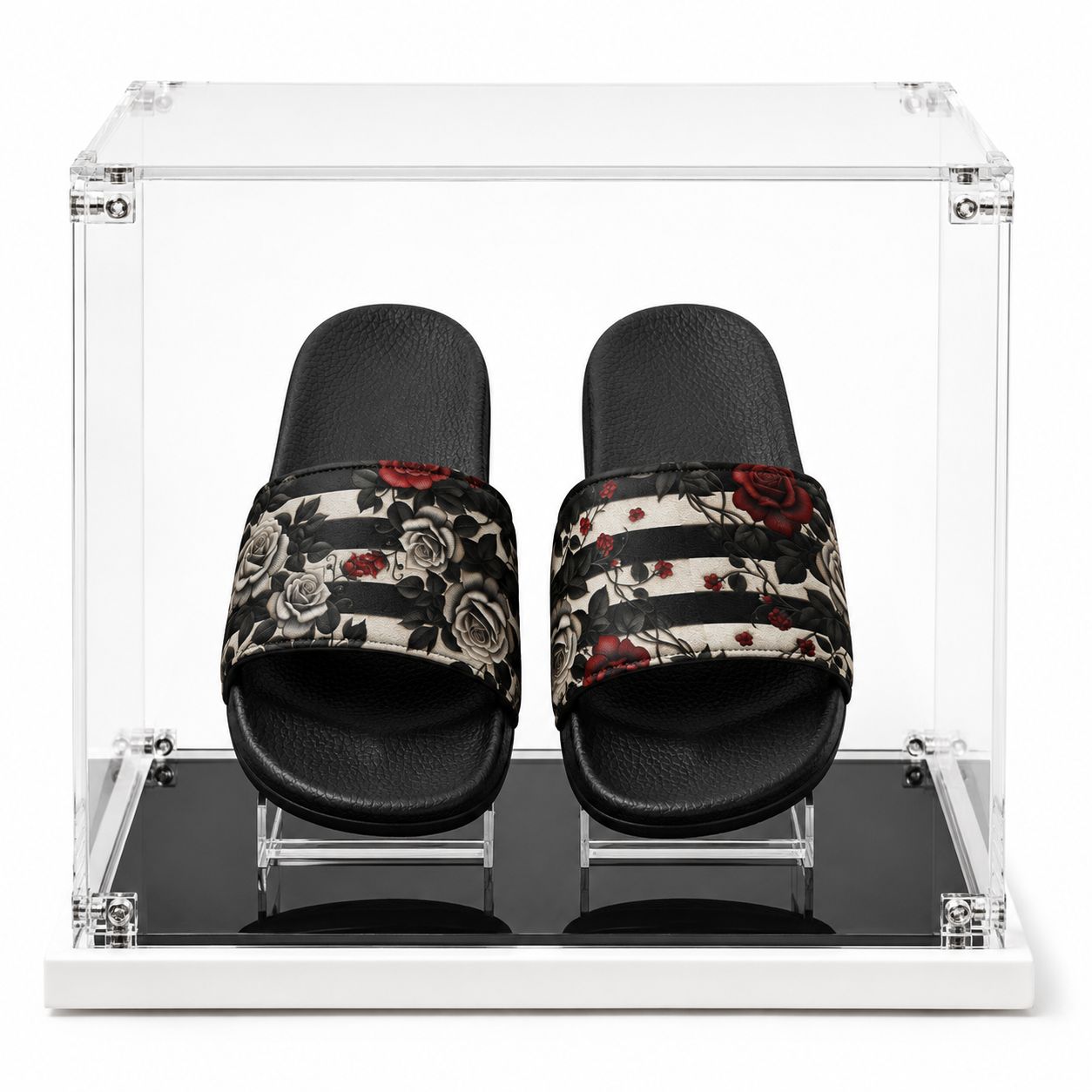 DORSET Premium Women’s Slides | BLAAK SHEEYP LABEL (BLACK)