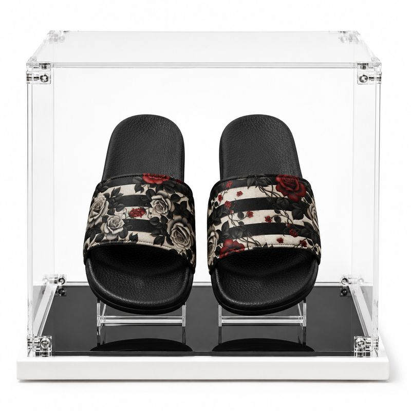 DORSET Premium Women’s Slides | BLAAK SHEEYP LABEL (BLACK)