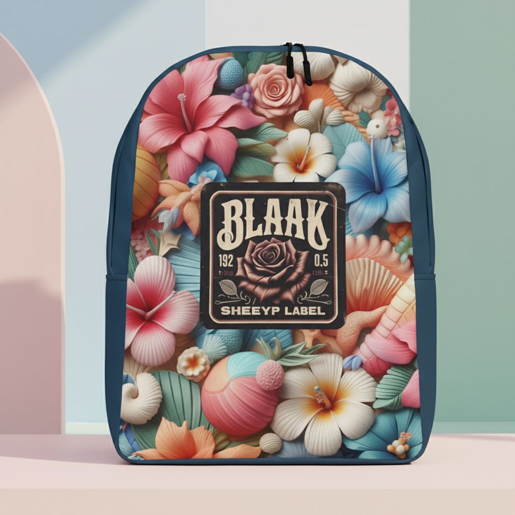 POLWART Minimalist Backpack | BLAAK SHEEYP LABEL