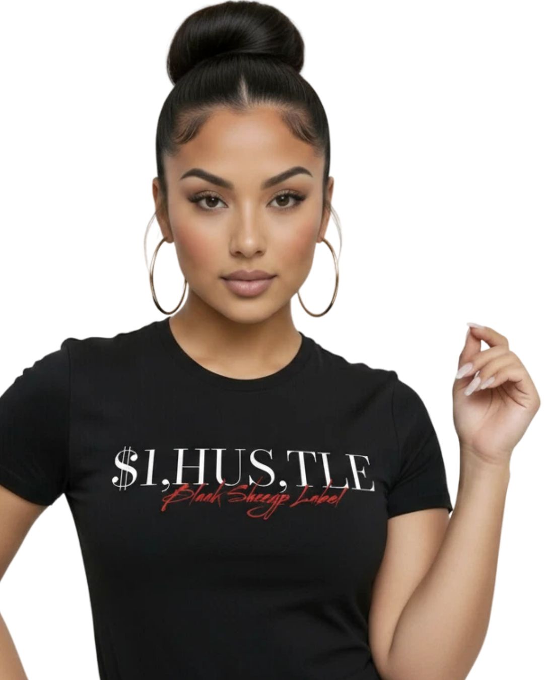 RAMBOUILLET Premium Women’s Crop Top | BLAAK SHEEYP LABEL (BLACK)