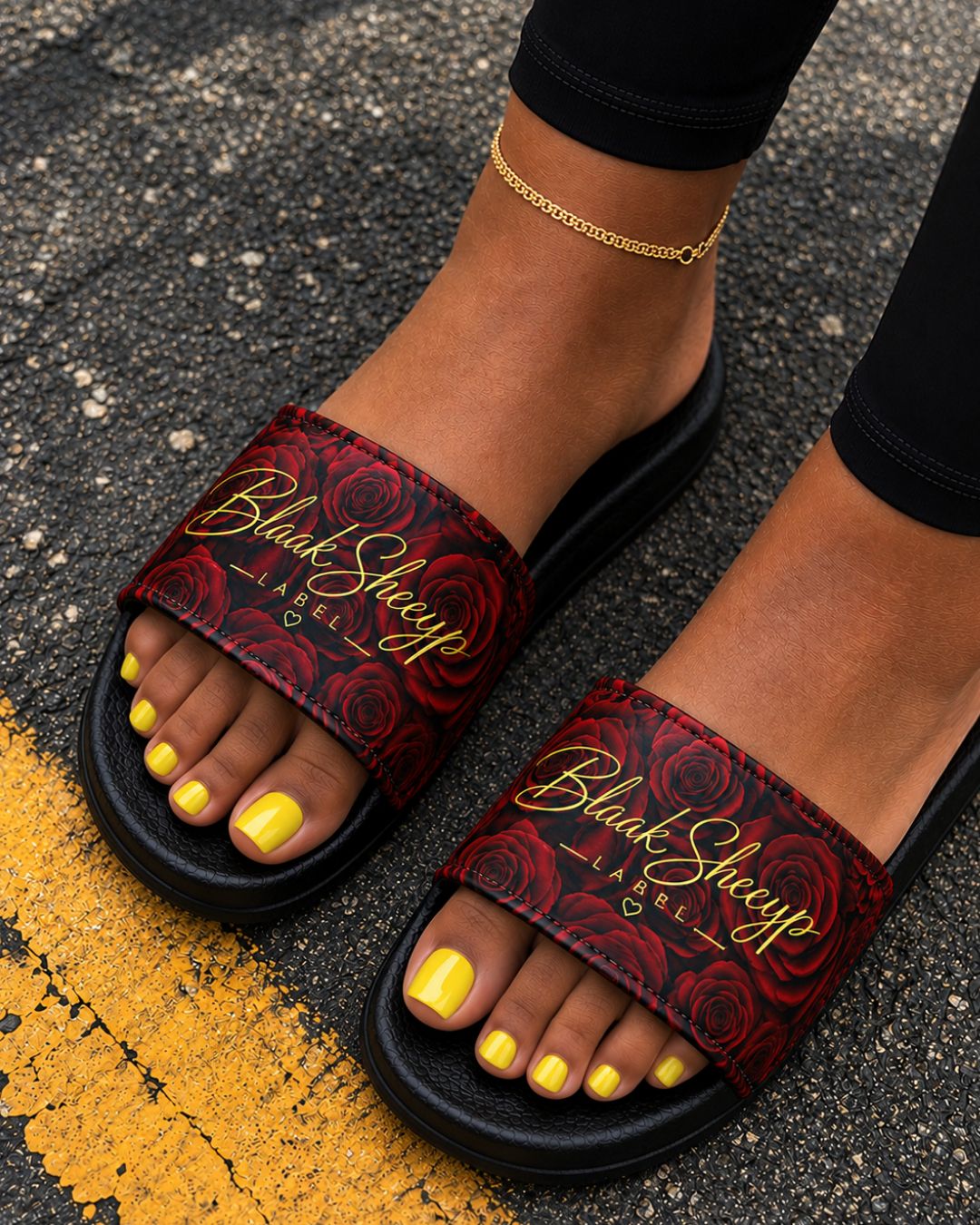 MARCO POLO Premium Women’s Slides | BLAAK SHEEYP LABEL