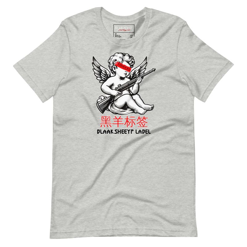 Wensleydale Premium T-Shirt | BLAAK SHEEYP LABEL  (GREY)