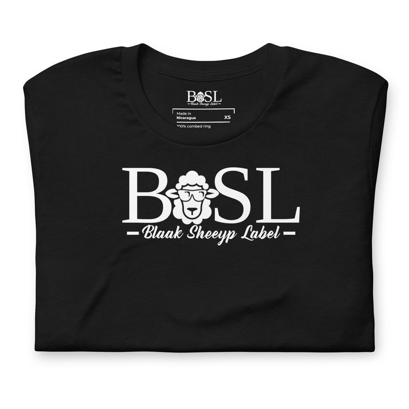 Marco Polo Premium T-Shirt | BLAAK SHEEYP LABEL (BLACK)