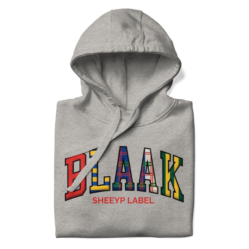 BORERAY Premium Unisex Pullover Hoodie | BLAAK SHEEYP LABEL (GREY)