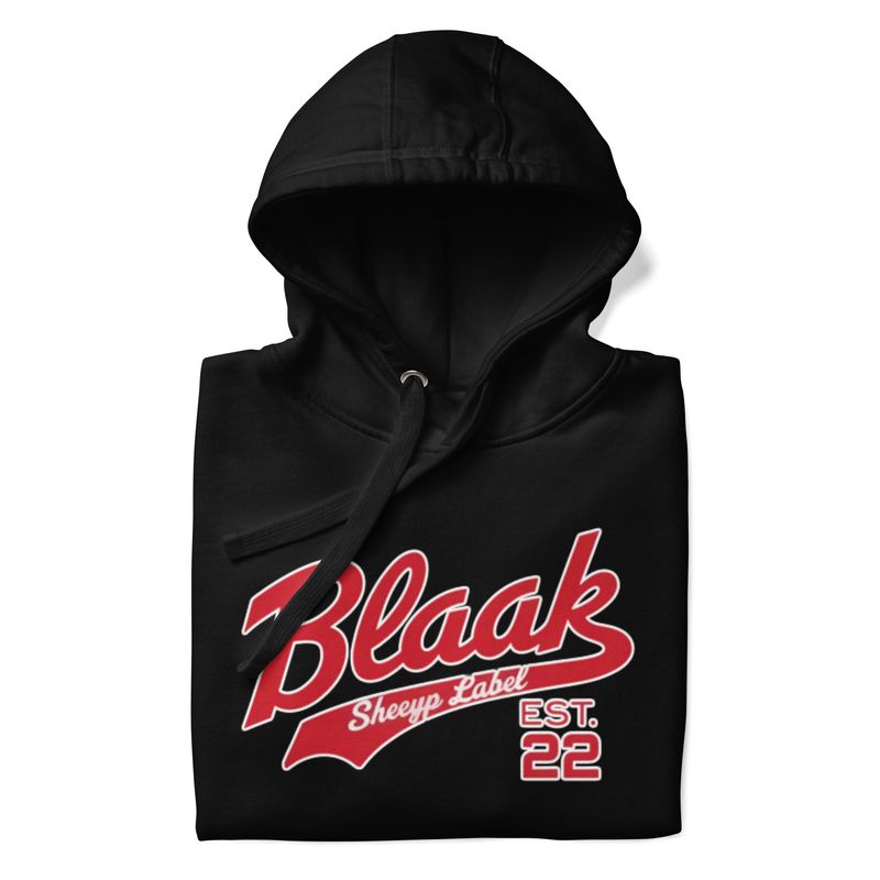 ICELANDIC Premium Unisex Pullover Hoodie | BLAAK SHEEYP LABEL (BLACK)