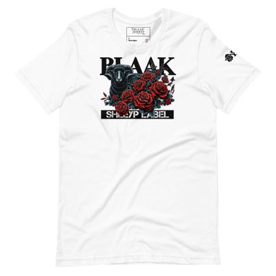 Shetland Premium T-Shirt | BLAAK SHEEYP LABEL (WHITE)