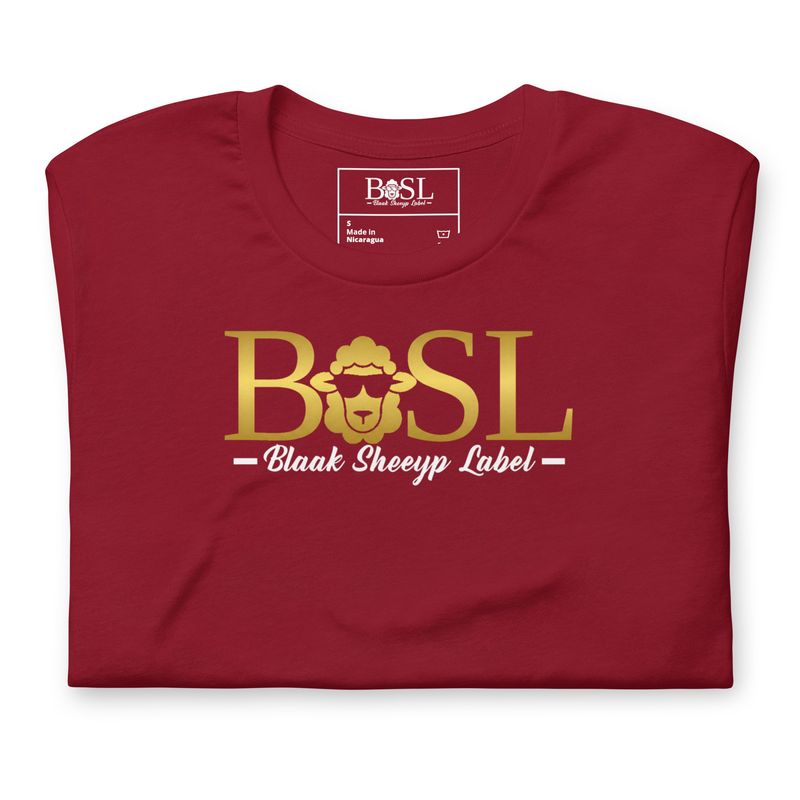 Marco Polo Premium T-Shirt | BLAAK SHEEYP LABEL (CARDINAL)