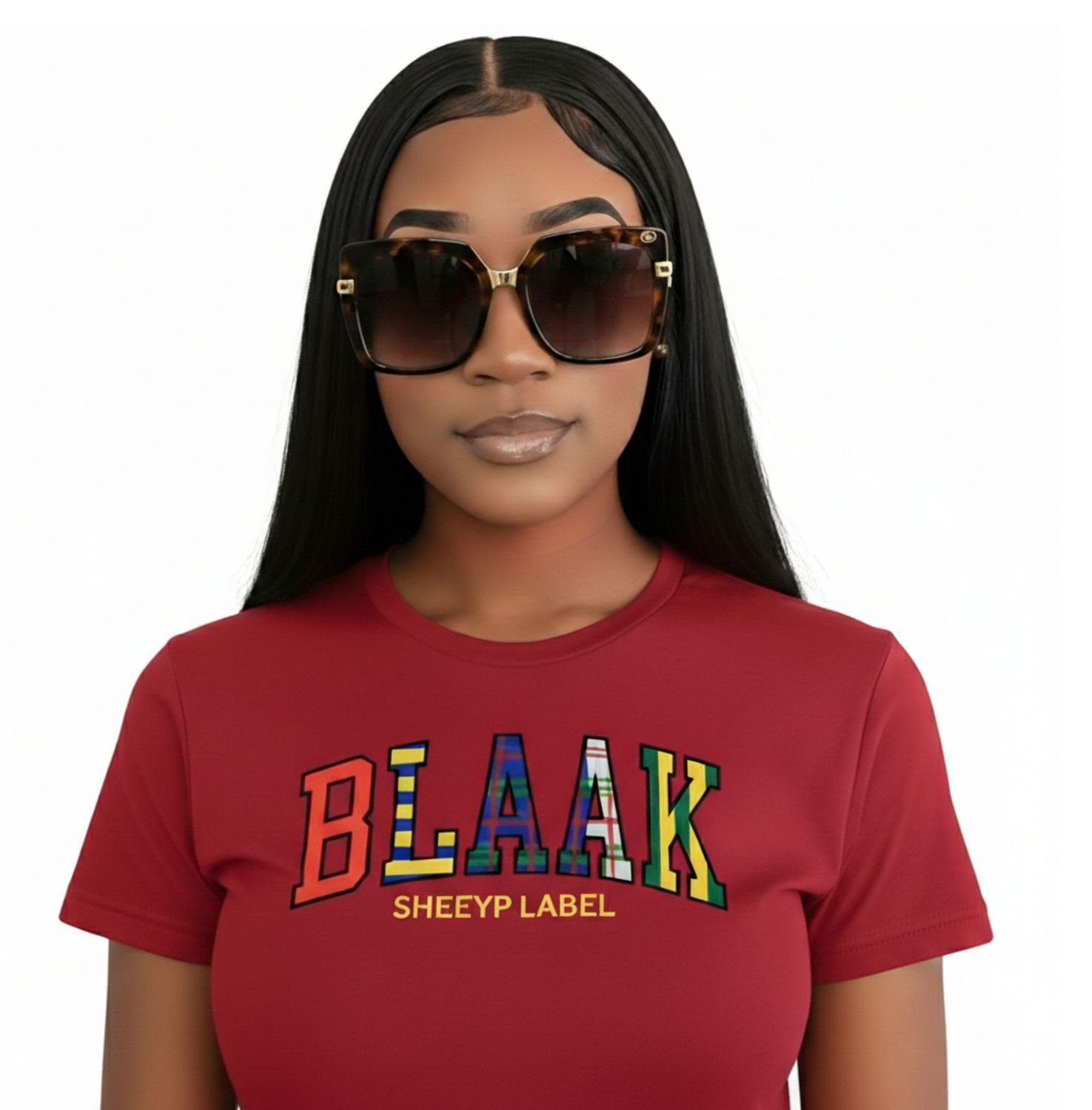 Boreray Premium T-Shirt | BLAAK SHEEYP LABEL  (CARDINAL)