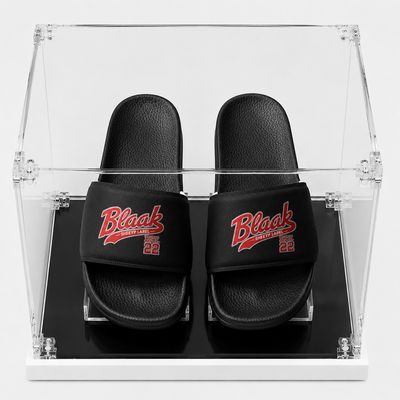 ICELANDIC Premium Men’s Slides | BLAAK SHEEYP LABEL (BLACK)