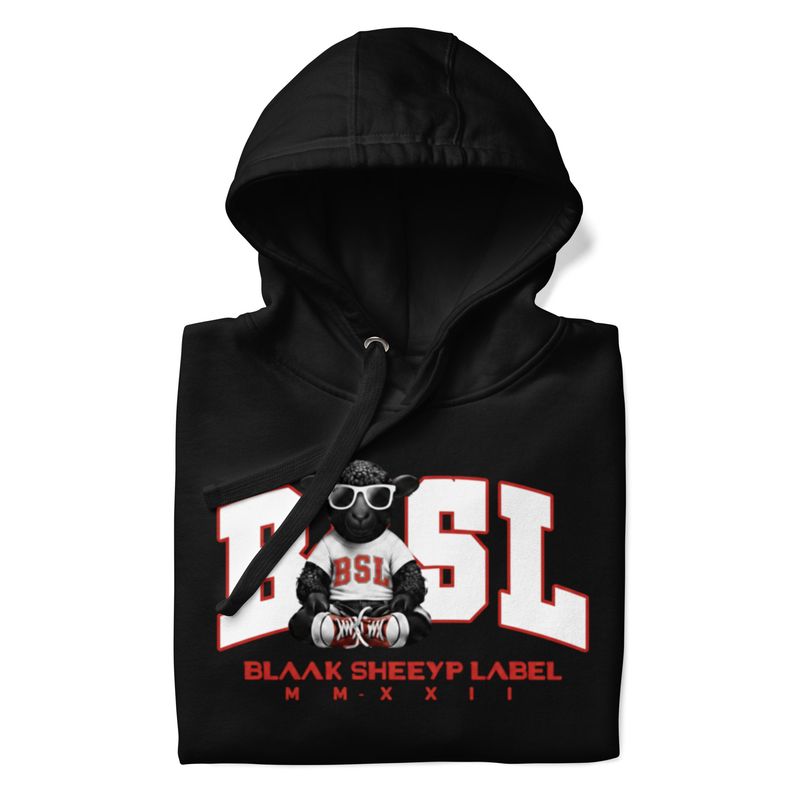 JACOB NOIR Premium Hoodie | BLAAK SHEEYP LABEL (BLACK)