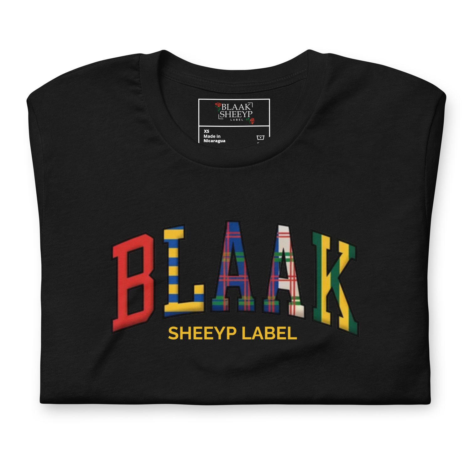Boreray Premium T-Shirt | BLAAK SHEEYP LABEL (BLACK)