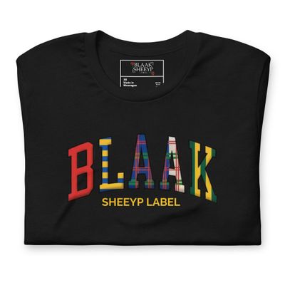 Boreray Premium T-Shirt | BLAAK SHEEYP LABEL (BLACK)