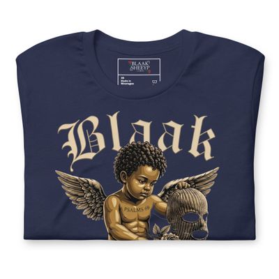 AXION Premium T-Shirt | BLAAK SHEEYP LABEL (NAVY)